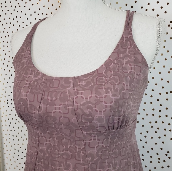 Patagonia Purple Cross Back Drawstring Tank - Picture 2 of 8